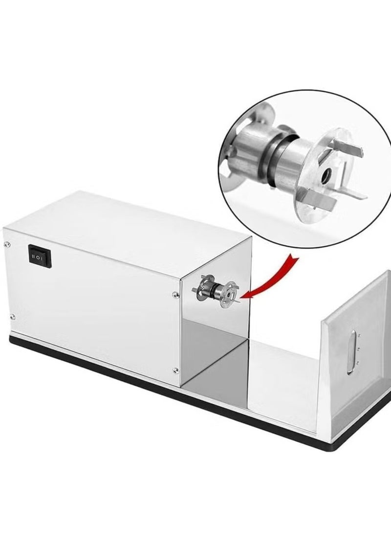 Raxoom Stainless Steel Manual Spiral Potato Chips Slicer – Tornado Potato Chips Cutter with Vegetable Slicer for Kitchen, Lightweight & Versatile Spiralizer for Potatoes, Carrots, Zucchini – Easy to Use, Durable, Perfect for Home Cooking & Snacks - Image 3