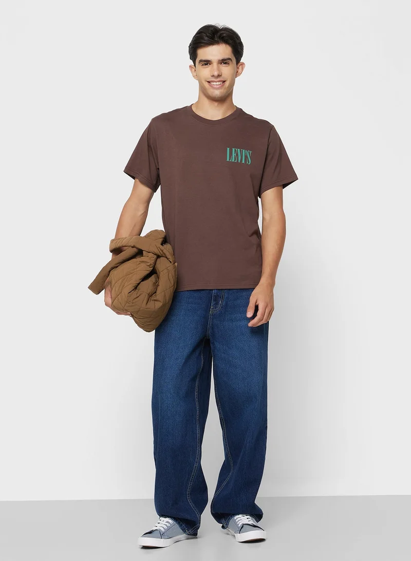 Levi's  Levi's® Men's Relaxed Short Sleeve Graphic T-Shirt for Men | Best Price UAE
