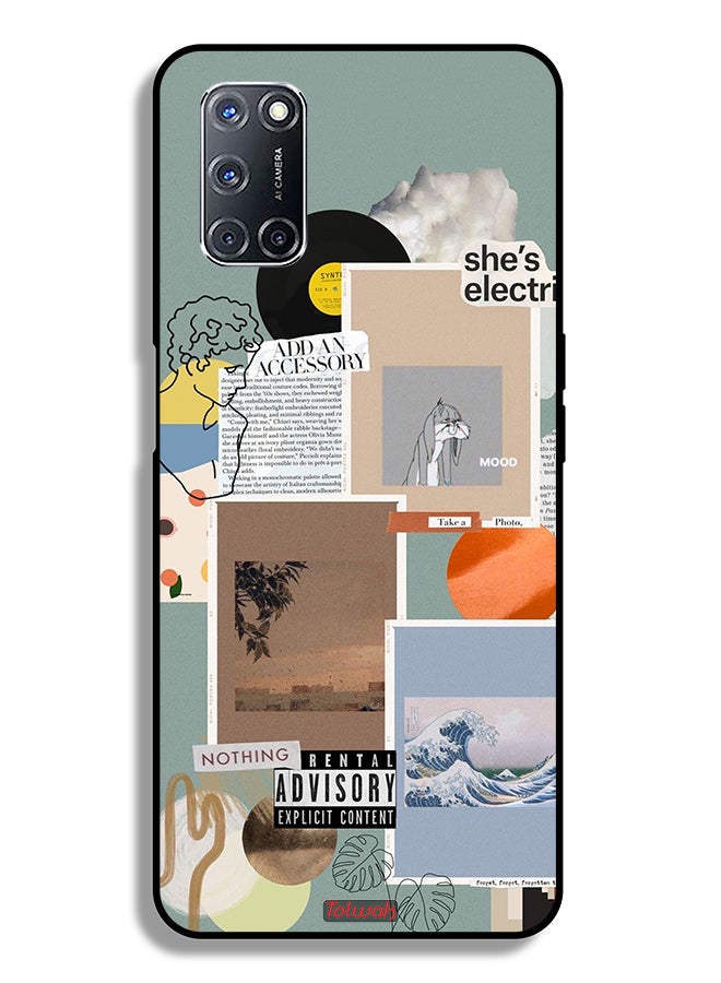 Tolwak Oppo A72 4G Protective Case Cover She Is Electric - Image 1