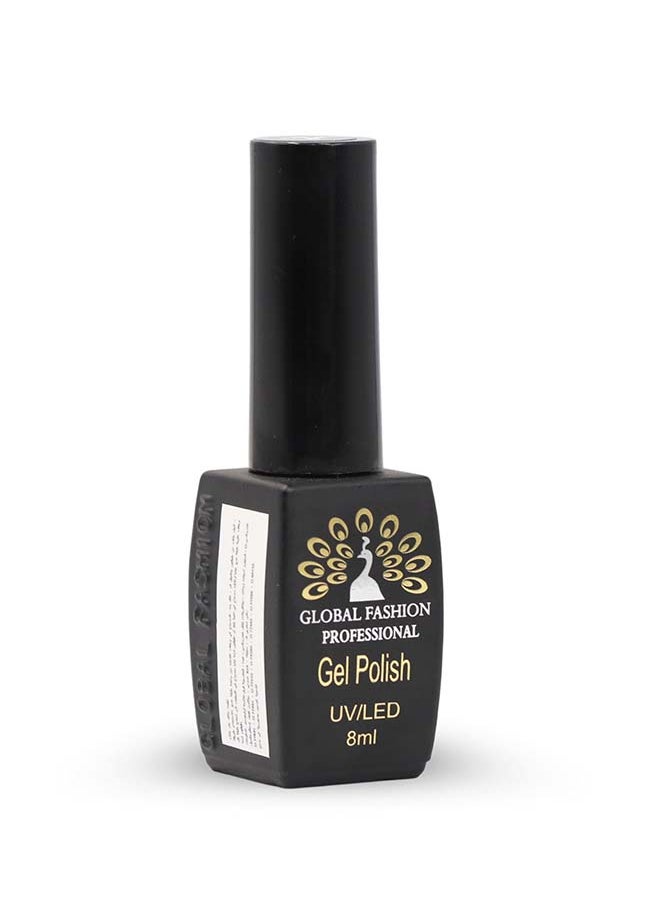 GLOBAL FASHION Black Elite Gel Polish  132 Colors Of Long-Lasting Elegance - 8Ml  373  - Image 4