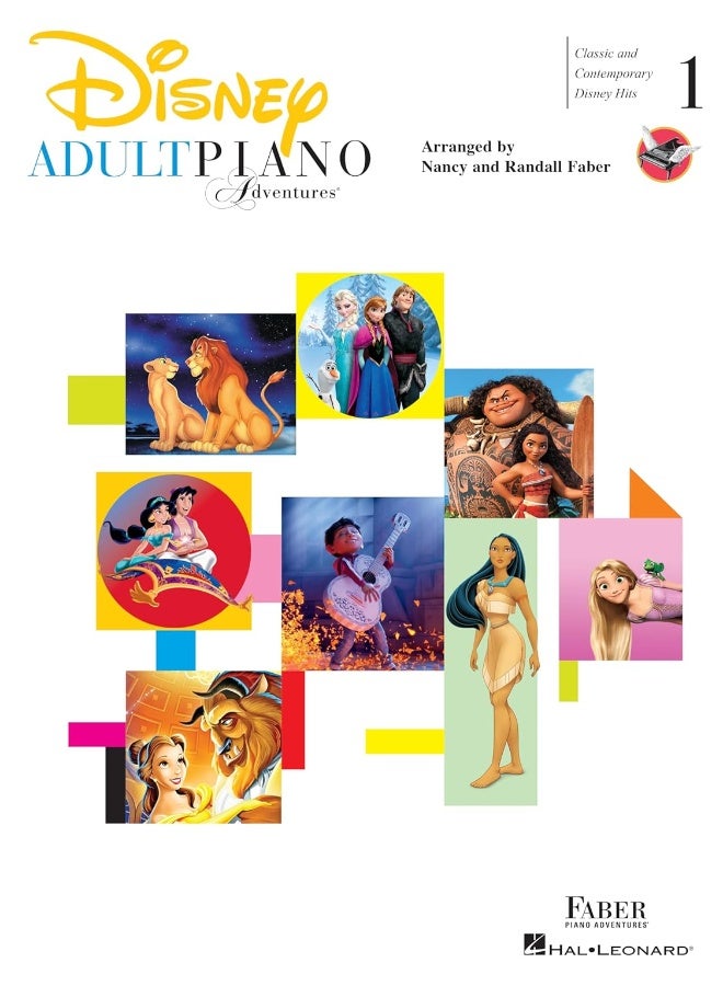 Adult Piano Adventures - Disney Book 1: Classic and Contemporary Disney Hits - Image 1