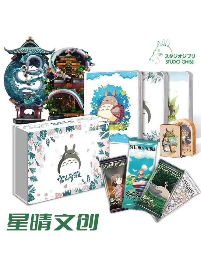 Bluejw CK CARD Miyazaki Collection Card Card Blind Box Colorful Window Card SR Spelling Card Shake Voice Live Dismantling 1 - Image 1