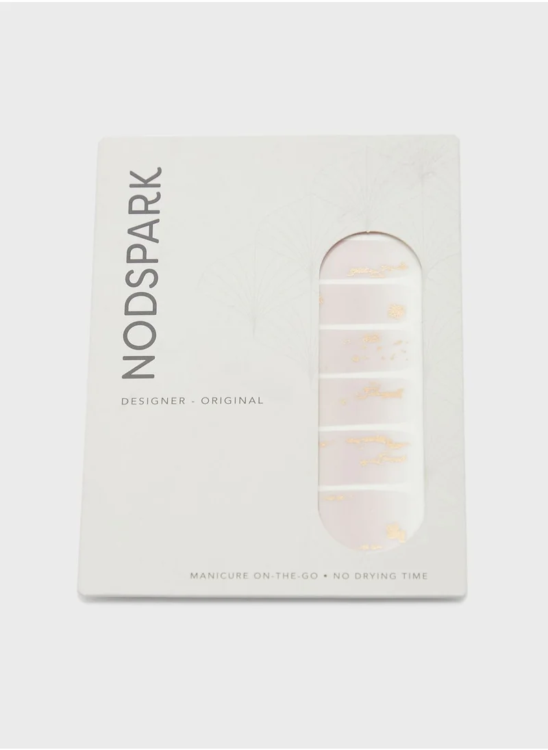 NODSPARK Nail Art Wrap - Olive Milky Way