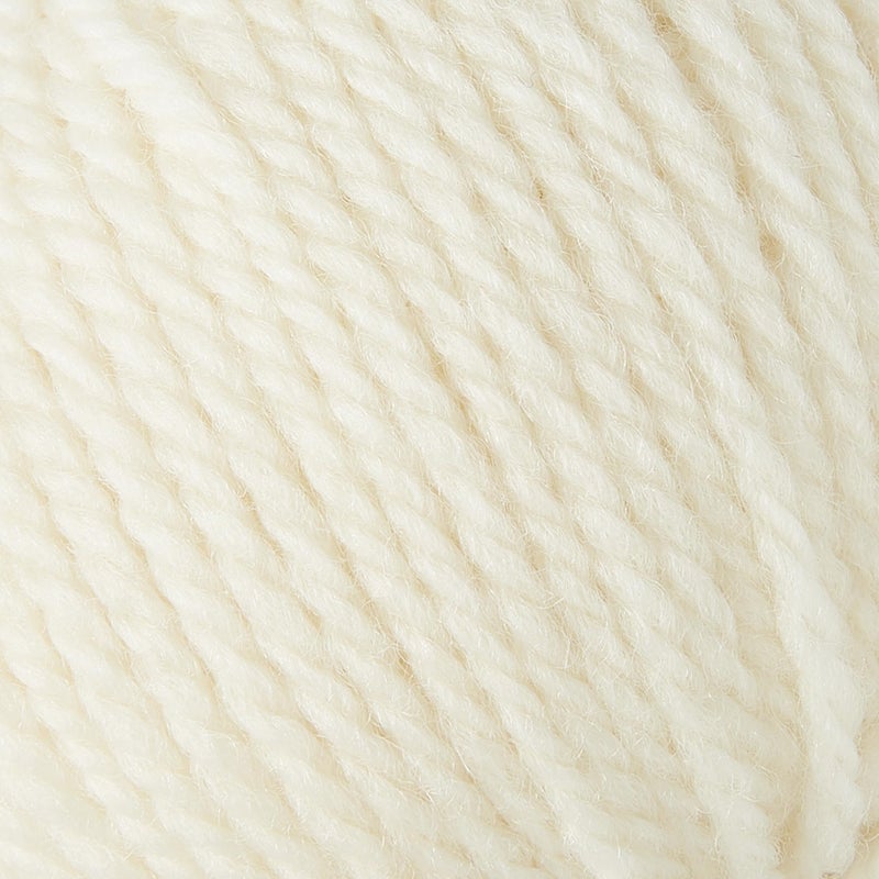Gisimo 100% Merino Wool Yarn, 3-Ply Luxurious and Soft Yarn for Hand Knitting & Crocheting (Beige, 1Ball) - Image 2