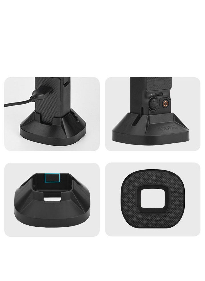 Beauenty - Desktop extension bracket suitable for DJI Pocket 3 handheld gimbal support base desktop bracket,camera stable base(black) - Image 1