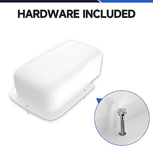 Cestluck 3'' Width Entry Wall Cover, PP Mini-Split Line Set Cover Accessories for Ductless Mini Split, Central AC and Heat Pumps, White - Image 5
