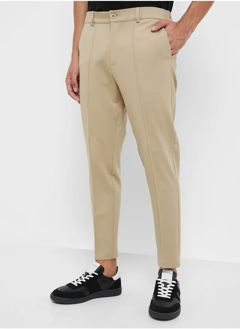 روبرت وود Pleated Slim Fit Pants