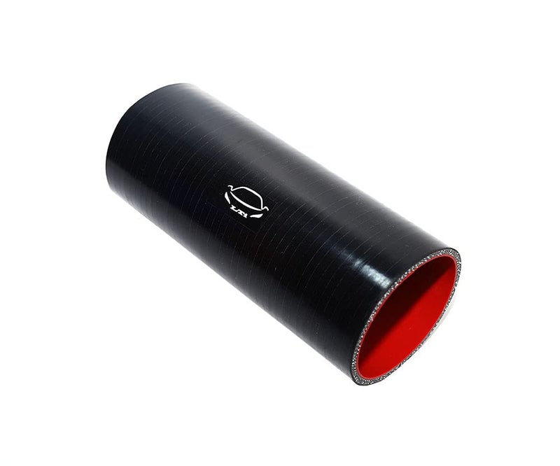 TenkeAuto 8" Long High Performance 4-Ply Reinforced 3" ID Straight Coupler Silicone Hose Turbo/Intercooler/Piping (BLACK 3'') - Image 5