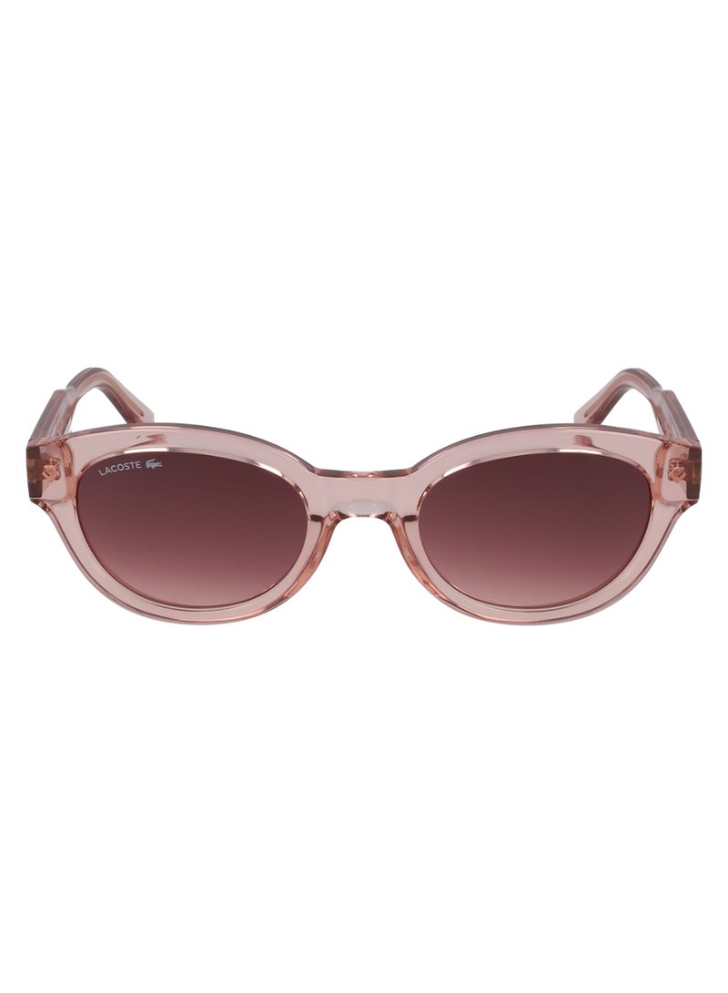 LACOSTE FULL RIM BIO INJ-G820 OVAL LACOSTE SUNS L6024S  5222 (662) ROSE - Image 1