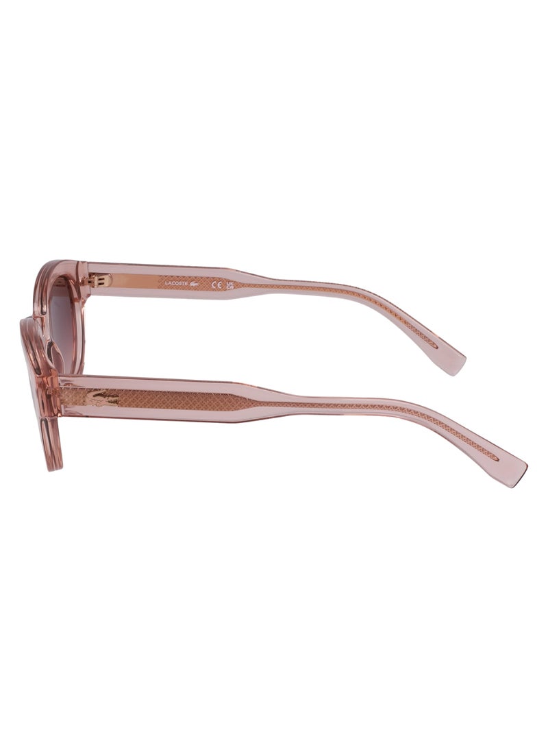 LACOSTE FULL RIM BIO INJ-G820 OVAL LACOSTE SUNS L6024S  5222 (662) ROSE - Image 4