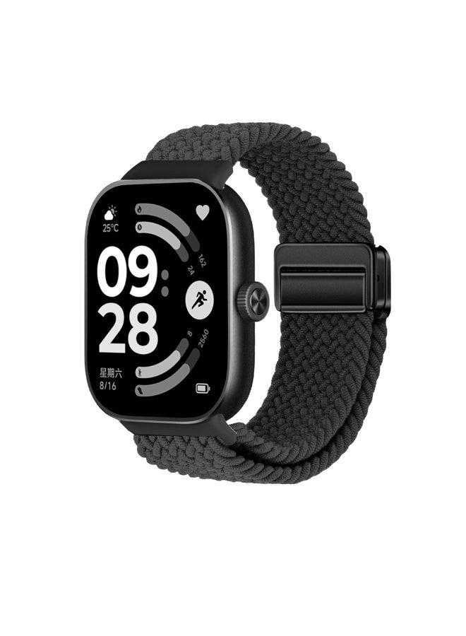 YuiYuKa Adjustable magnetic braided nylon strap for Xiaomi Redmi Watch 6 5 4, adjustable band accessory for Mi Band 10 9 8 Pro. - Image 1