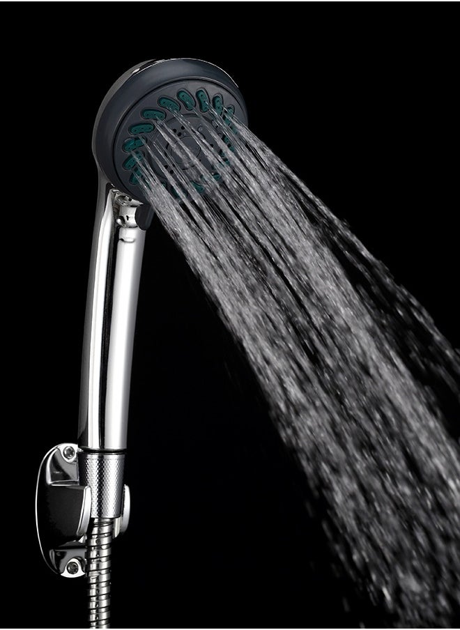 LAWAZIM - Handheld Shower Head - Durable Multi-Function with 3 Modes, High-Pressure Output, and Water-Saving Design - Bathroom Upgrades, Water Conservation, Home Shower Improvement, Personal Care - Image 1