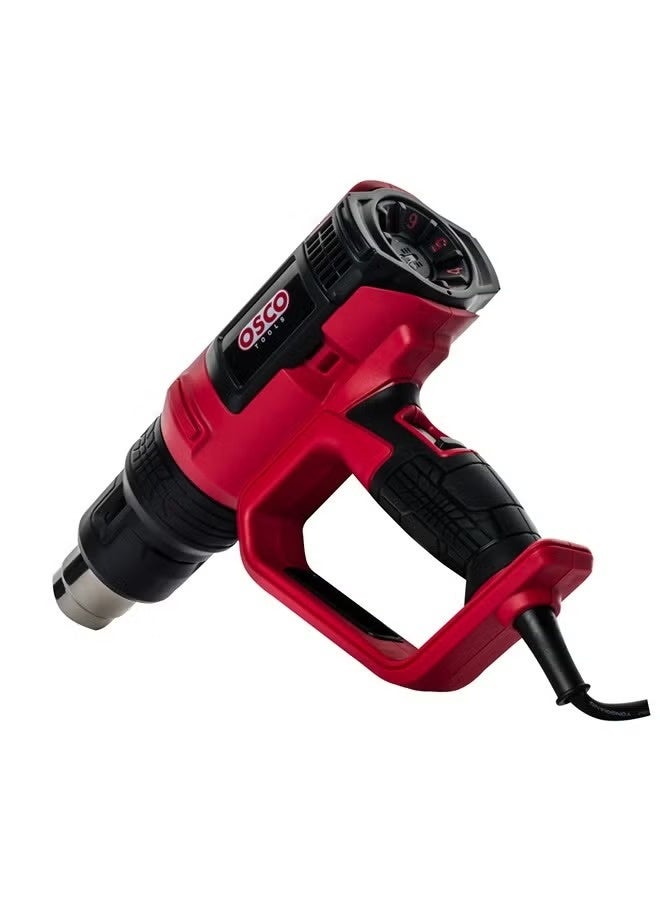 OSCO-TOOLS OSCO Professional 2000W Heat Gun – High Power & Adjustable Temperature - Image 2