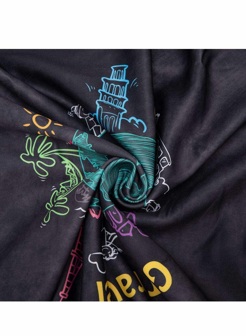 غطاء حقائب قابل للغسل بالماء واقي ضد الخدوش لحقيبة ترولي بحجم 25-28 بوصة - مثالي للرحلات التجارية والمدرسة والاستخدام اليومي. - Image 5