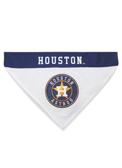 Pets First Mlb Houston Astros Reversible Bandana Size XxLarge For Dogs & Cats. 2 Sided Sports Bandana,Premium Embroidery Team Logo, All Mlb Teams Available  - Image 3