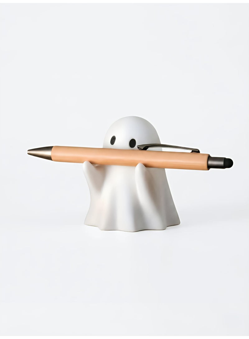 Cute Ghost Pen Holder Desk Decor for Office and School - Image 2