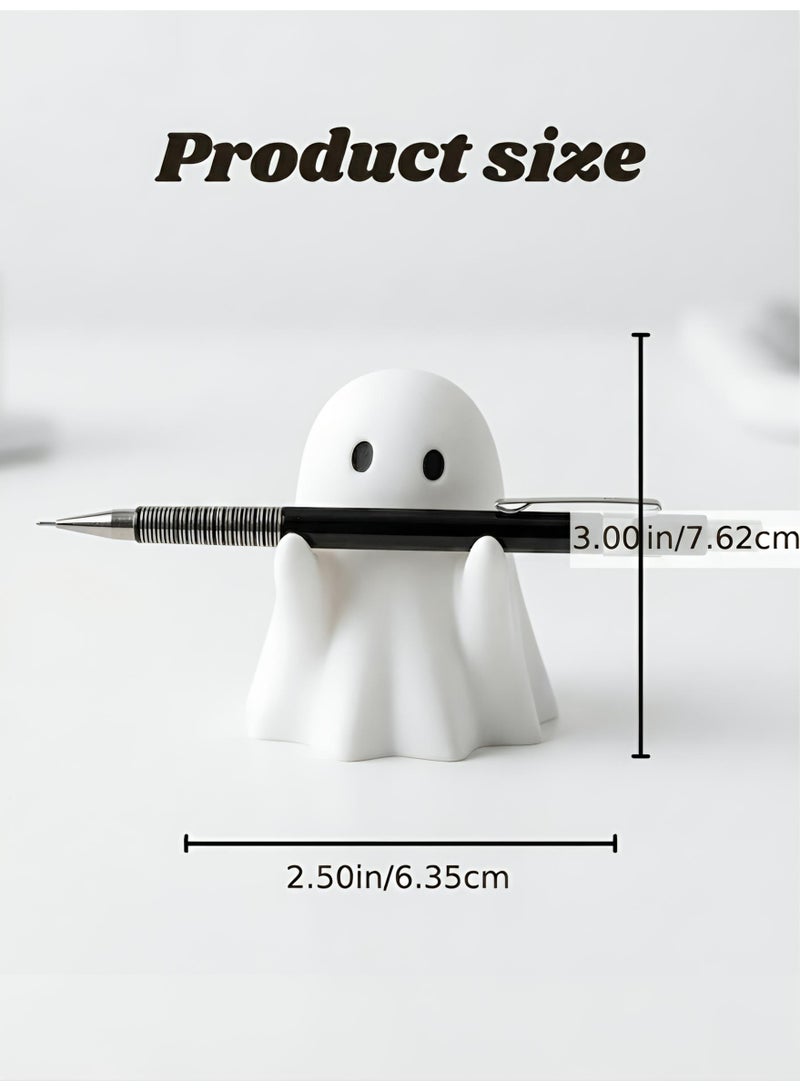 Cute Ghost Pen Holder Desk Decor for Office and School - Image 4