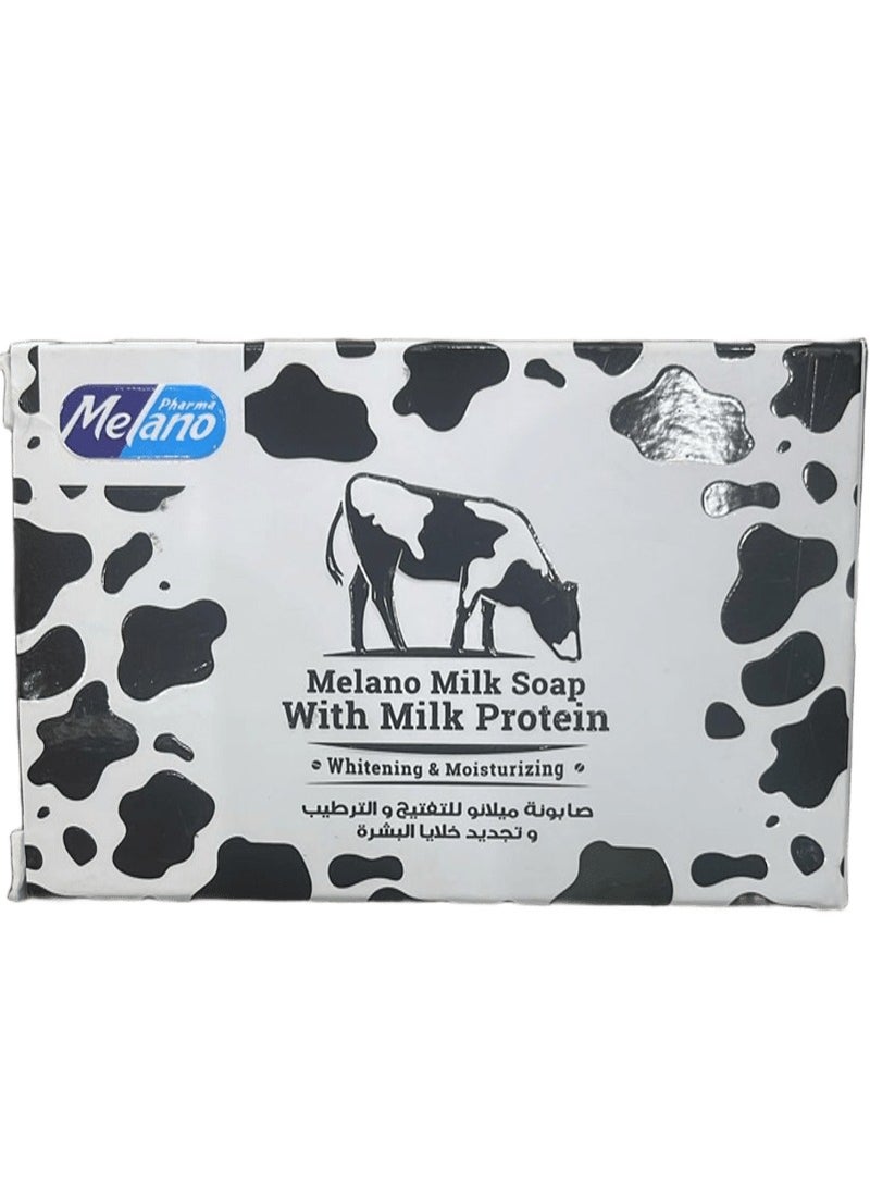 Melano Pharma Melano Milk Soap With Milk Protein Whitening And Moisturizing 100 g