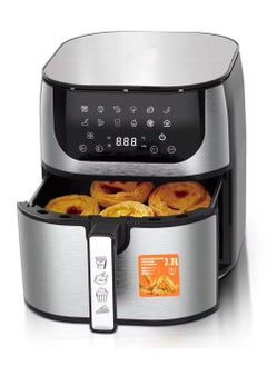 Generic Digital Air Fryer, 7.7L Capacity, 1800W, 12 Presets, LED Touch Screen, Stainless Steel, Window View, Auto Shut-off  - Image 1