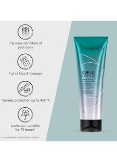 Joico Curls Like Us Define & Seal Curl Defining Gelee | For Curly Hair | Reduce Frizz | Medium Hold | Heat Protection up to 450°F | With Moringa Seed & Algae Oil | 8.5 Fl Oz - pzsku/Z5CDEE996F2DAB206C34DZ/45/_/1739193672/70d5f8a7-3de4-4455-8bc7-0988ea39bdad