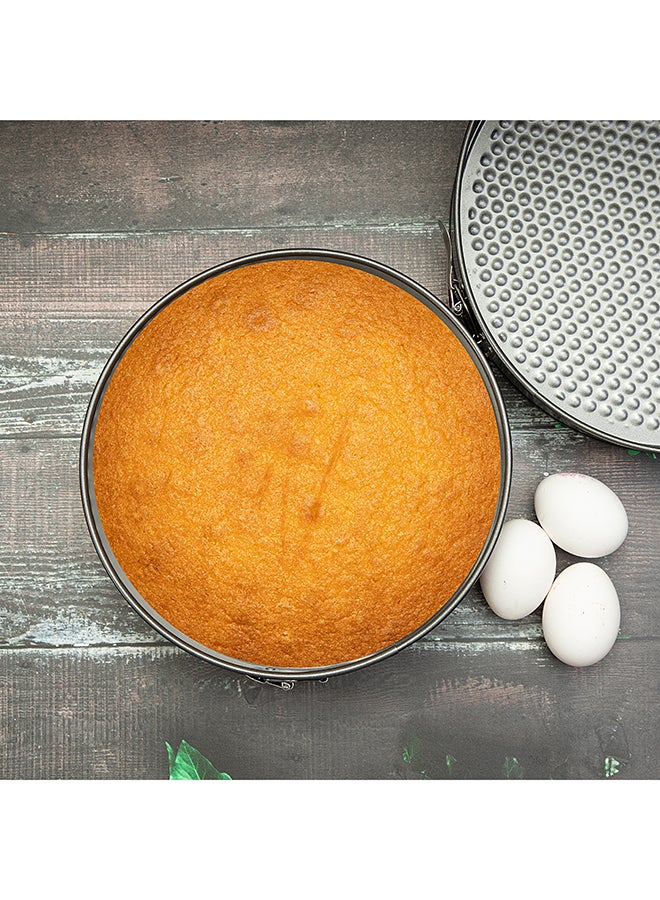 Royalford 3-Piece Baking Tray Set Black 24,26, 28cm - Image 5