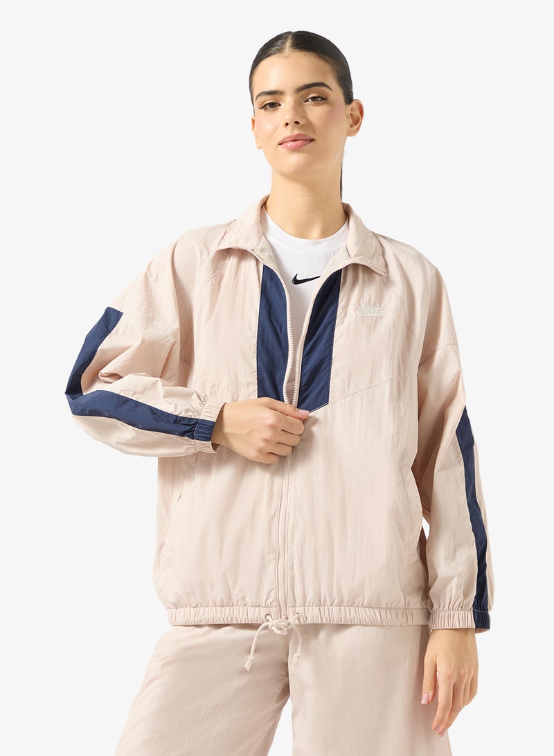 نايكي جاكيت نسائي واسع منسوج - Image 1