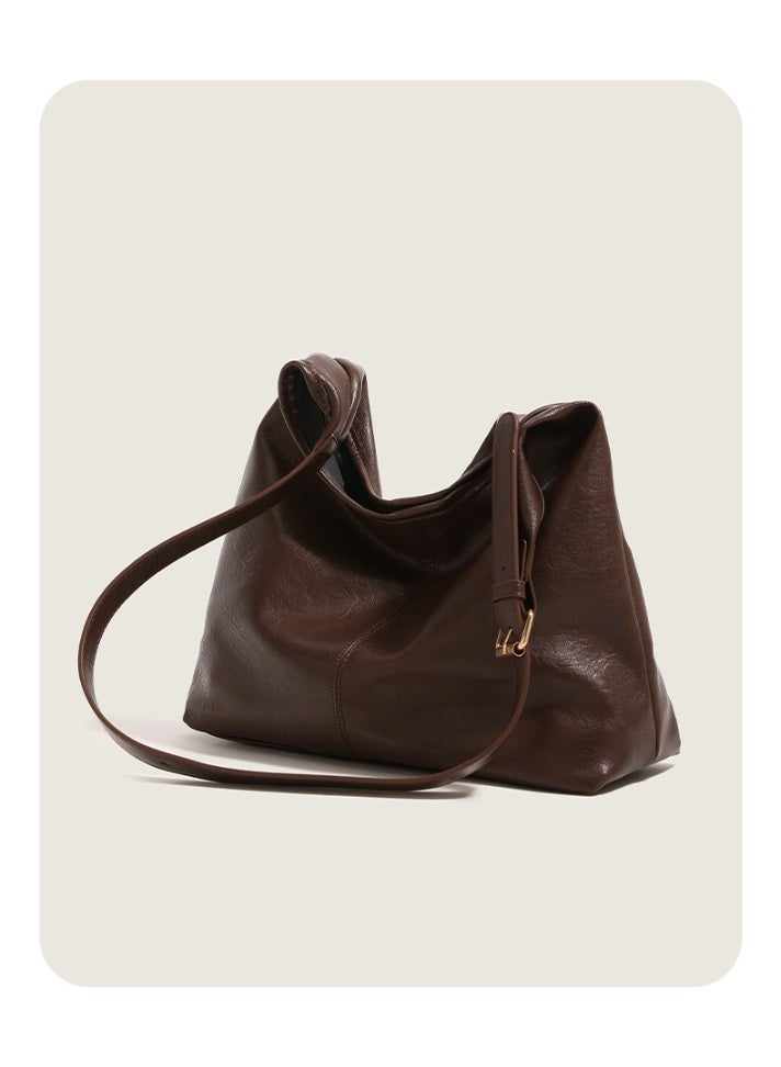 KUYING New Fashionable Simple Retro Underarm Bag  - Image 2