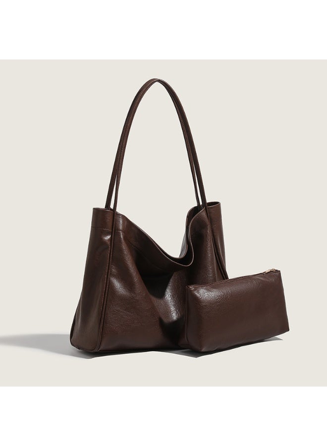 KUYING New Fashionable Simple Retro Underarm Bag  - Image 5