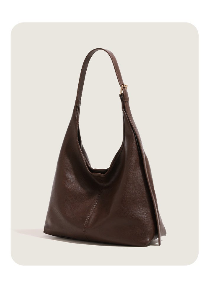 KUYING New Fashionable Simple Retro Underarm Bag  - Image 1