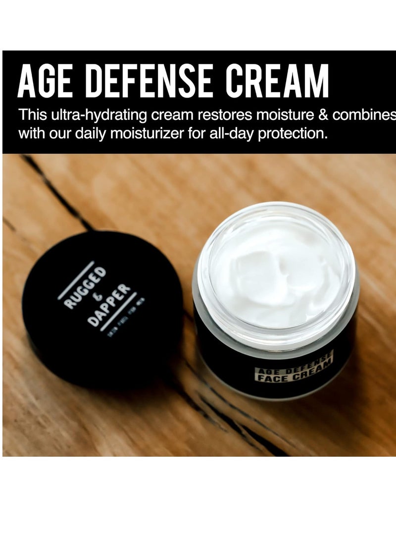 RUGGED & DAPPER RUGGED & DAPPER Age Defense Face Cream and Age Defense Eye Complex  - Image 2