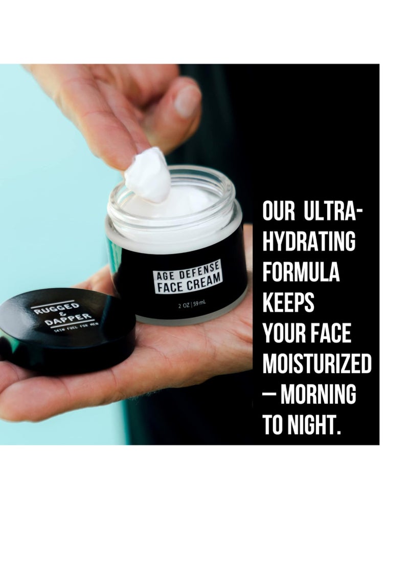 RUGGED & DAPPER RUGGED & DAPPER Age Defense Face Cream and Age Defense Eye Complex  - Image 3