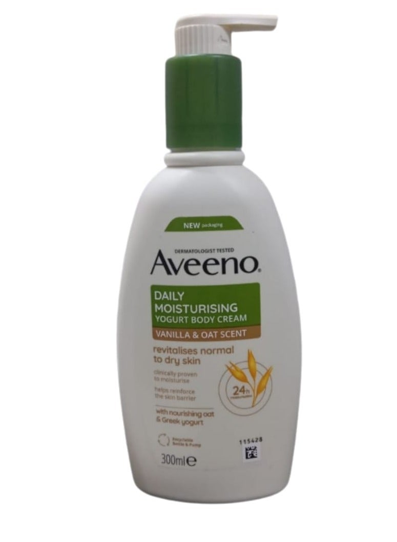 Aveeno Daily Moisturising Lotion with Vanilla and Oat 300ml - Image 1
