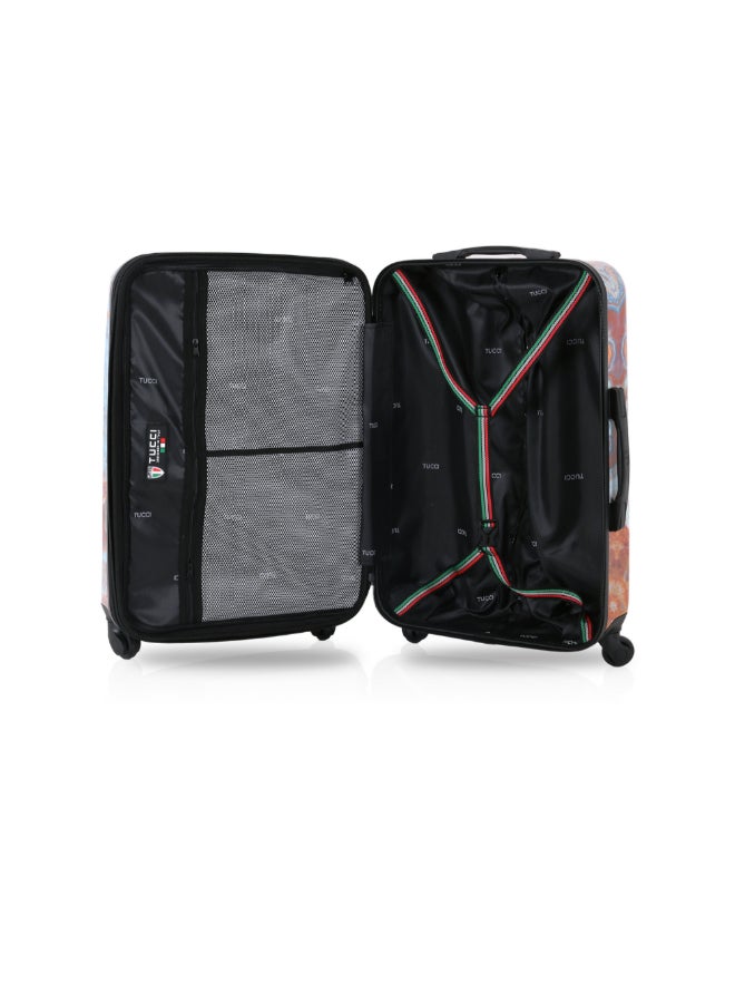 توتشي طقم حقائب سفر من ABS المتين بطبعة رخام تركي 3 قطع ألوان متعددة 84 x 35 x 55 سم T0172 - Image 5