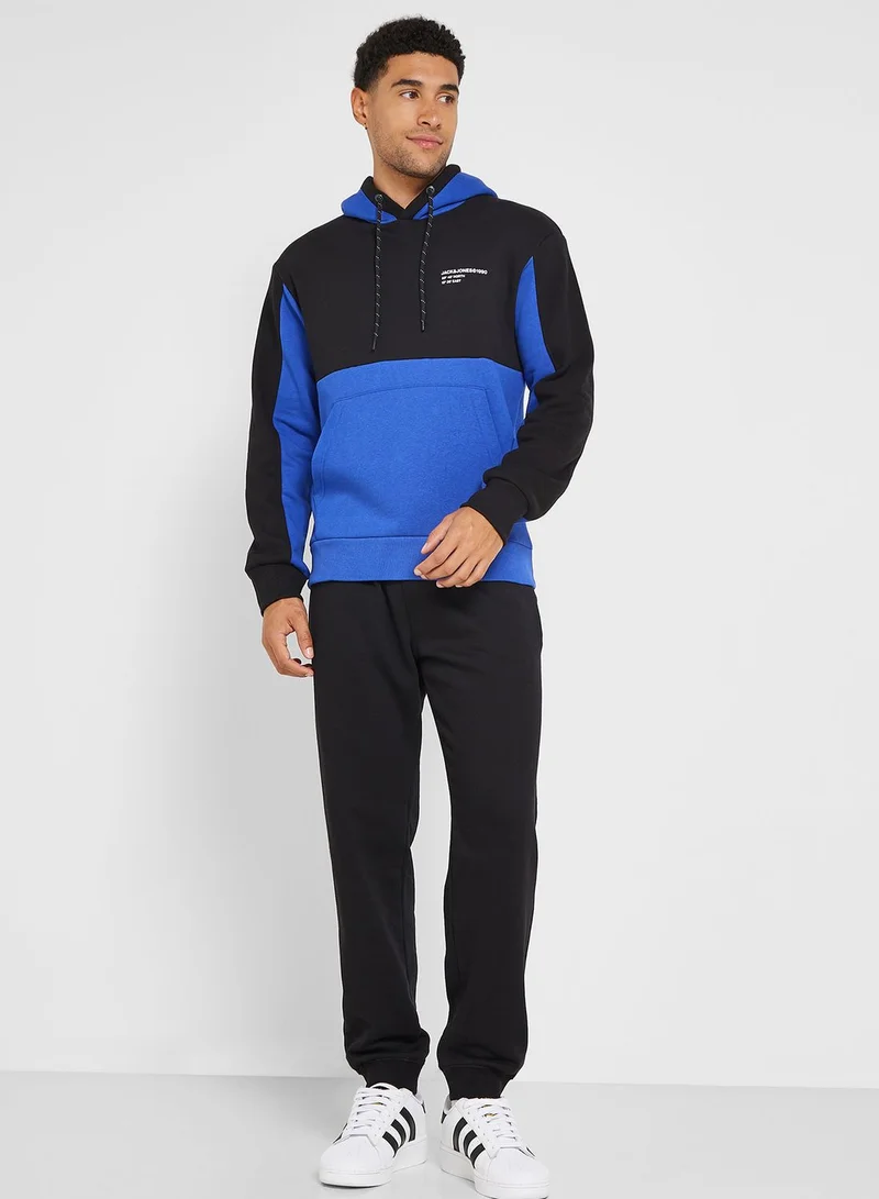 JACK & JONES Colorblock Hoodie