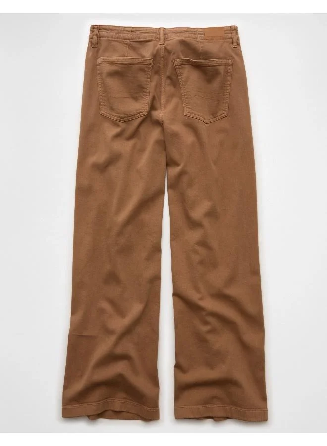 American Eagle AE Dreamy Drape Stretch Low-Rise Ultra Wide-Leg Pant