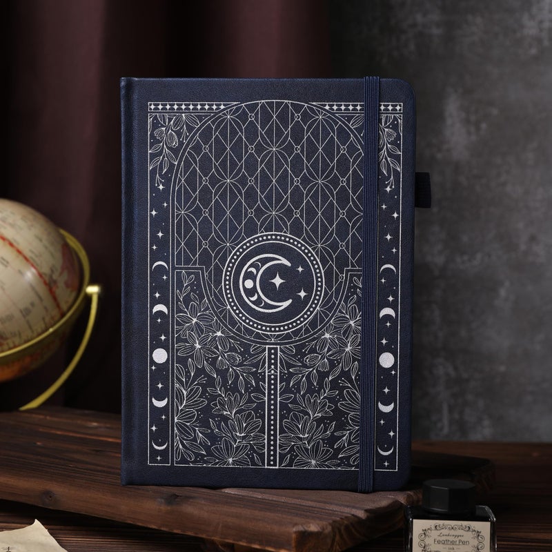 TIEFOSSI Dotted Journal Notebook, 160gsm 190 Numbered Thick Paper, A5 Hardcover Dotted Grid Diary for Women Men Work Writing, Journaling, Drawing, 5.8 x 8.3 in - Image 5