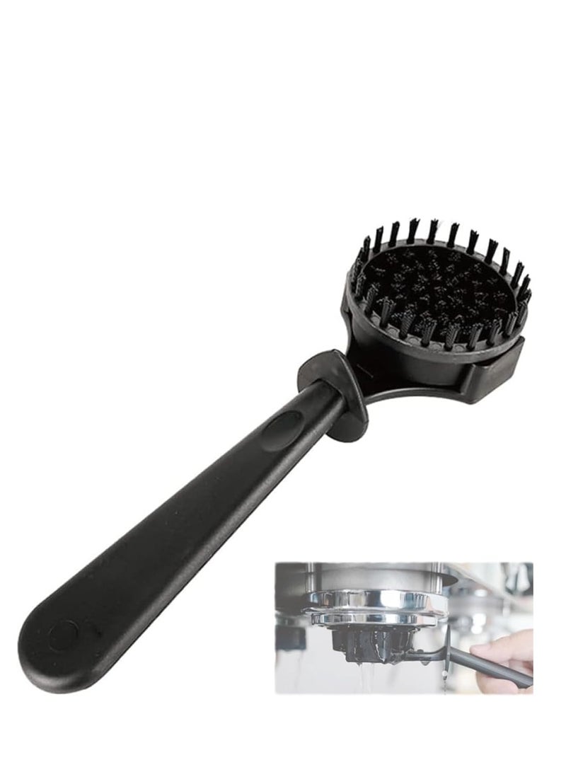 SYOSI Espresso Coffee Machine Cleaning Brush Espresso Group Head Brush Detachable Nylon Bristles Espresso Machine Cleaning Bristle for 58mm Grouphead  - Image 1