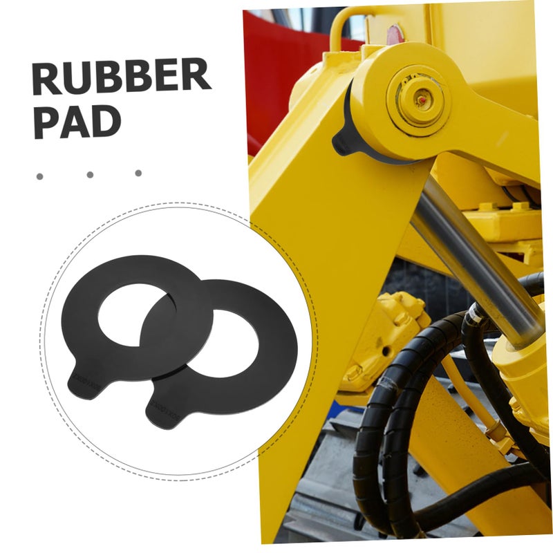 Heavy Duty Excavator Pin Shim Kit 9 5X8 0X0 2CM Rubber Washers For Noise Vibration Reduction - Image 4