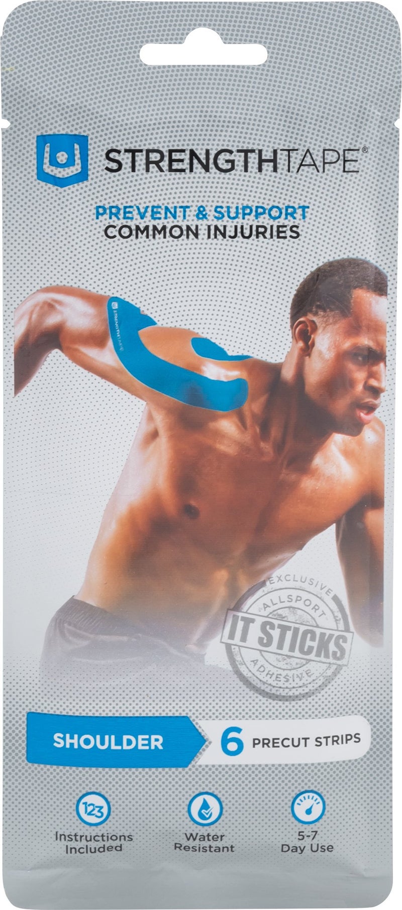 Roscoe Medical StrengthTape Shoulder Kinesiology Taping Kit - Image 1