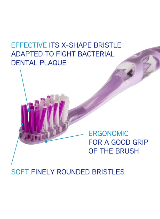 ELGYDIUM - Anti-Plaque Medium Toothbrush - Image 1
