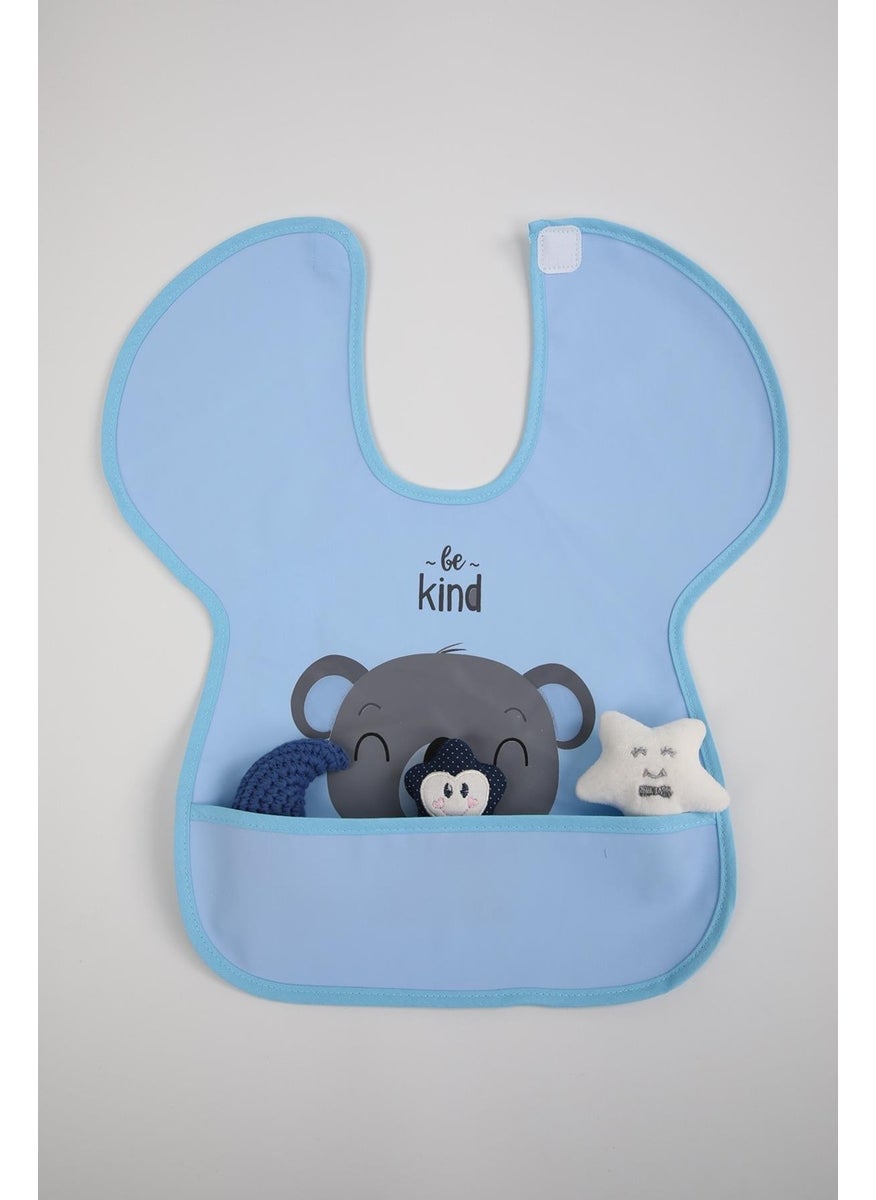 Baby Hola Pocketed Sleeveless Activity Bib 1000  - Image 2