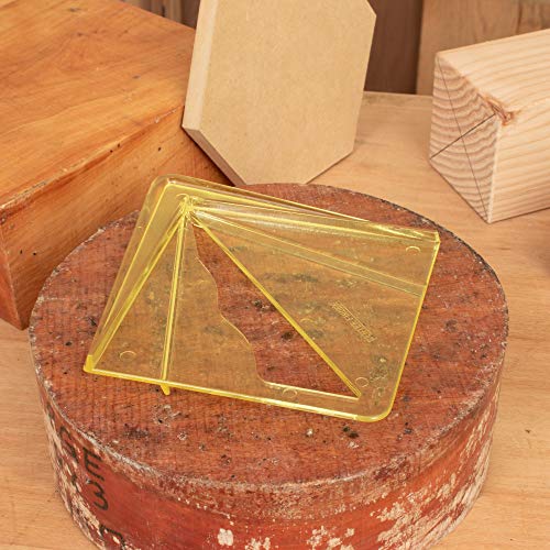 Savannah Center Finder Woodworking Centering Tool for 8" Round, Square, Octagon, 5-3/4" Hexagon Stock, Ideal for Woodworkers, Woodturners, Carpenters, DIY, Arts & Crafts (8") - Image 2