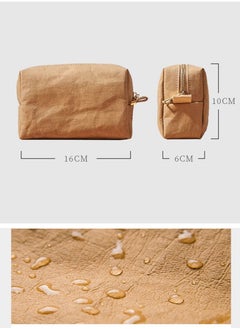 JML Kraft Paper Organizer Cosmetic Bag Digital Data Cable Headphone Sundries Bag Mobile Hard Disk Laptop Power Cable Mouse Portable Charging Treasure  - Image 5