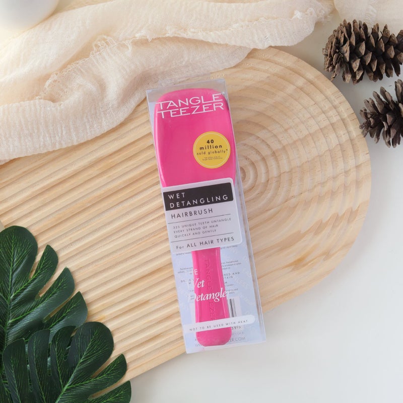 Tangle Teezer Ultimate Detangler Brush for Wet & Dry Hair, Eliminates Knots & Reduces Breakage for Straight to Wavy Hair Types