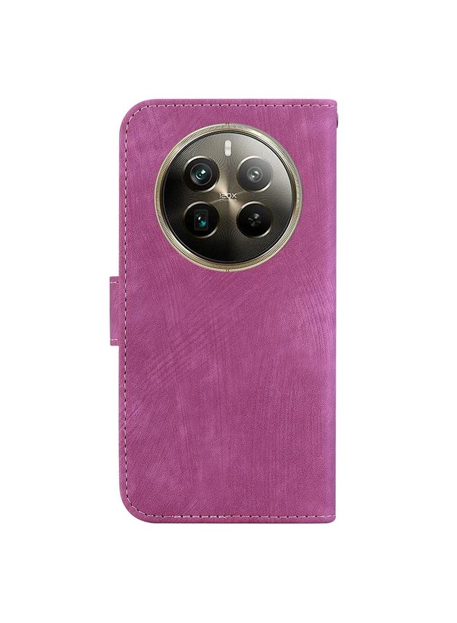 اس-توب جراب هاتف Realme 12 Pro+ Global Little Tiger من الجلد المنقوش - Image 4