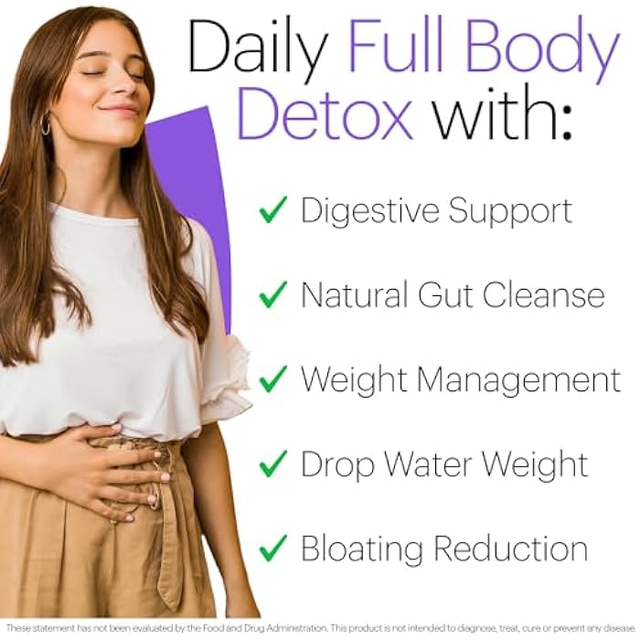 Wellthy Full Body Detox and Immune Support - Advanced Digestive Health, Gut Cleanse and Bloating Relief - All Natural Formula with Milk Thistle, Dandelion Extract and L-Carnitine | 30-Day Supply - Image 4