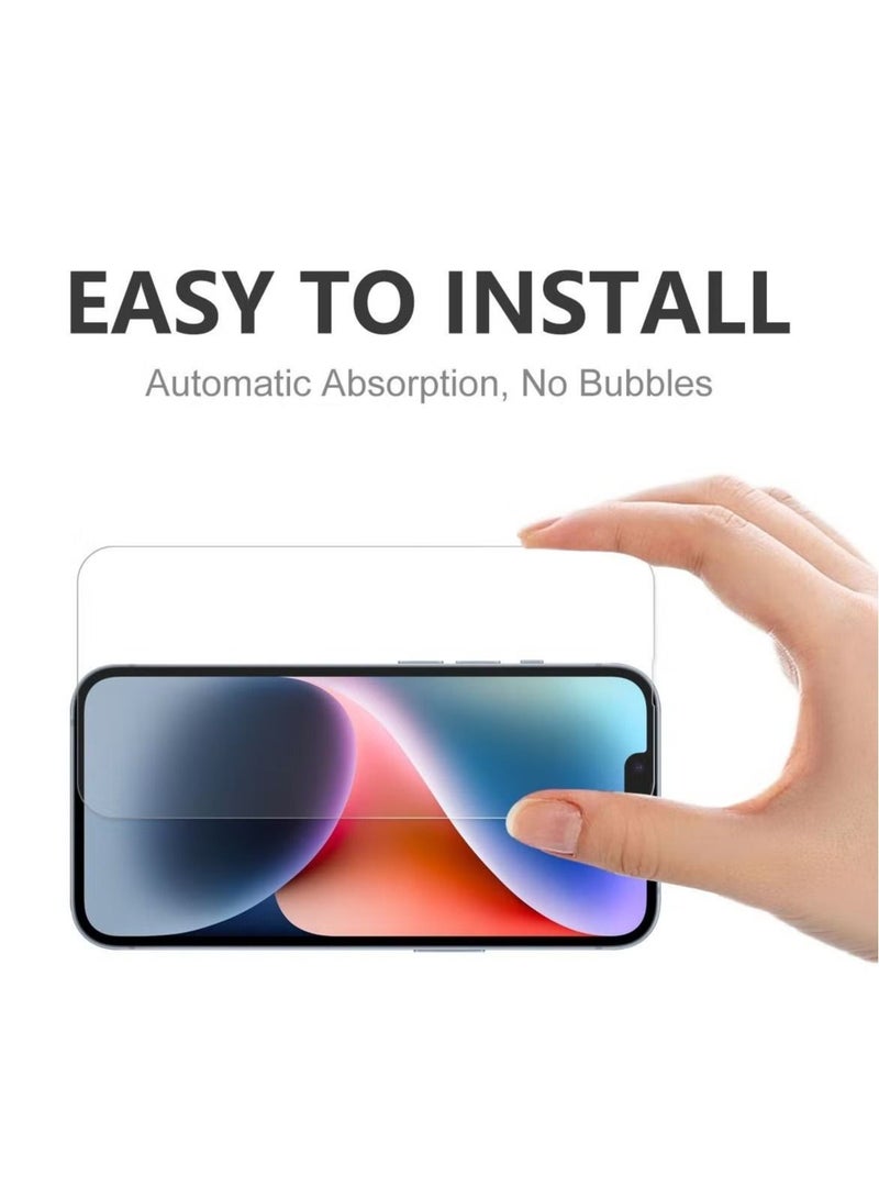 إيف واقي شاشة iPhone 14/14 Pro / 13/13 Pro 6.1 بوصة مضاد للخدش ومضاد لبصمات الأصابع Ultra HD Clear - Image 2