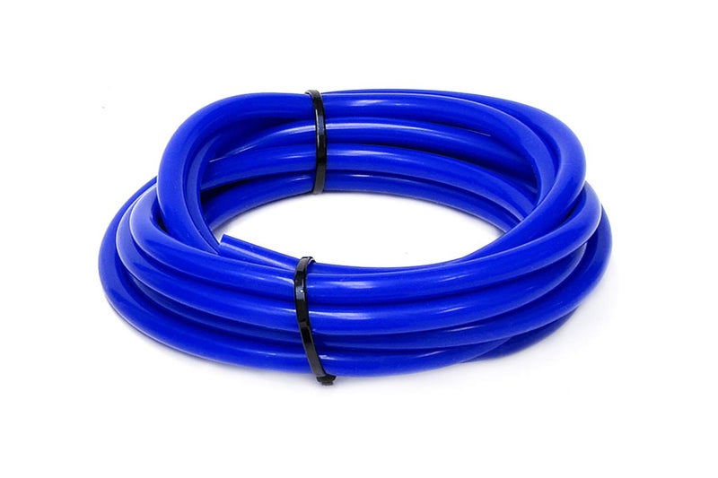 HPS HTSVH8-BLUEx5 Blue 5' Length High Temperature Silicone Vacuum Tubing Hose (40 psi Maxium Pressure, 5/16" ID) - Image 1