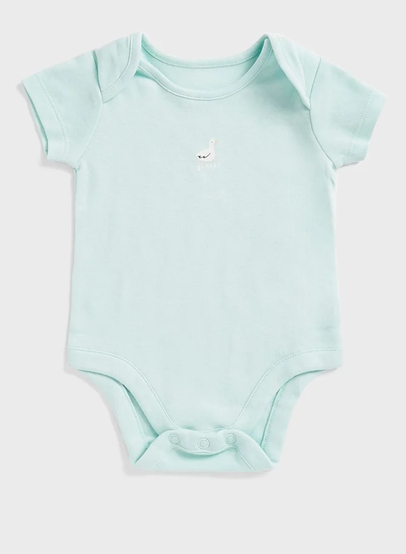 mothercare Infant 5 Pack Assorted Bodysuits