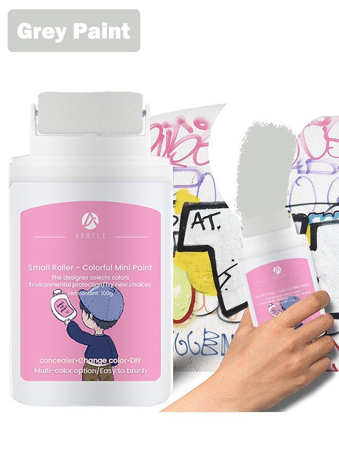 اشيلي محمول إصلاح الجدار إصلاح الجدار عامل إصلاح الجدار Spackle مع لفة فرشاة جدار سطح ملء ثقب حل سريع وسهل (المشي في الفضاء)  - Image 1